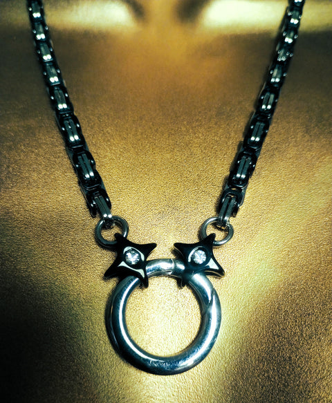 Byzantine Stars Single Ring Chain | Vanilla Kink