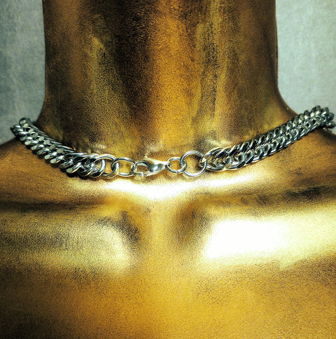 Double Link Waterfall Chain  | Vanilla Kink