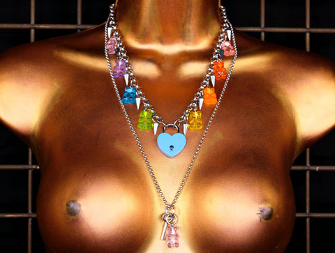 Locking Chain Day Collar | Vanilla Kink