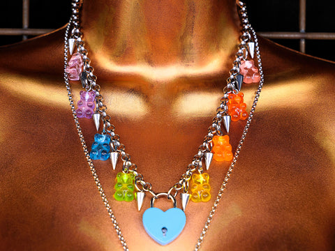 Locking Chain Day Collar | Vanilla Kink