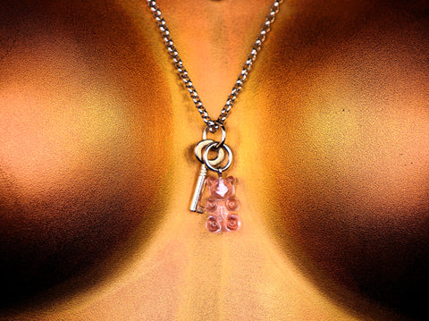 Locking Gummy Bear Day Collar | Vanilla Kink