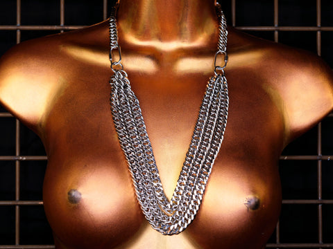 Double Link Waterfall Chain | Vanilla Kink