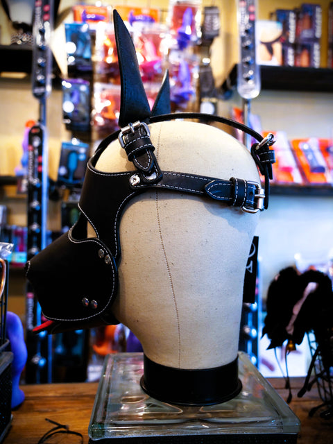 Leather Pup Mask | Marty Flint