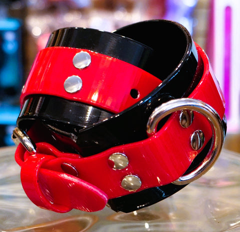 Shiny Biothane Restraints | Marty Flint