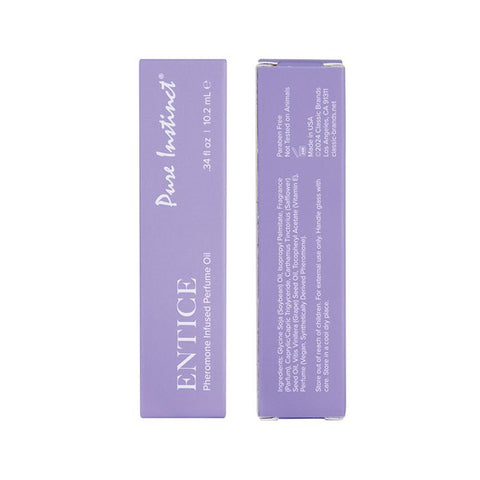 Entice Pheromone Perfume Oil Roll On - 10.2 ml | Pure Instinct