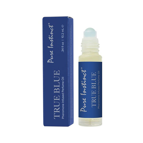 True Blue Pheromone Perfume Oil Roll On - 10.2 ml | Pure Instinct