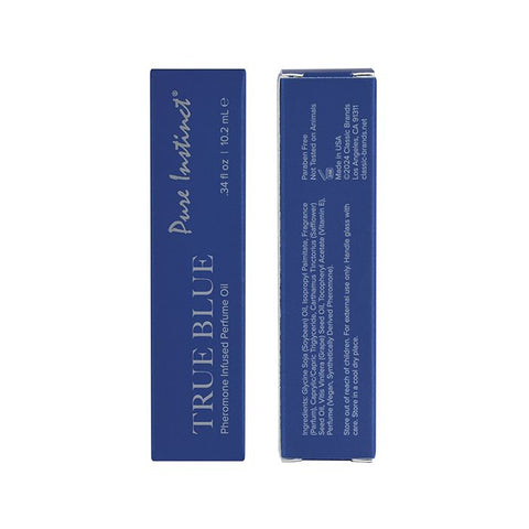 True Blue Pheromone Perfume Oil Roll On - 10.2 ml | Pure Instinct