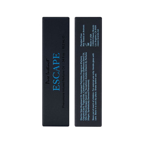 Escape Pheromone Oil Roll On - 10.2 ml | Pure Instinct Men