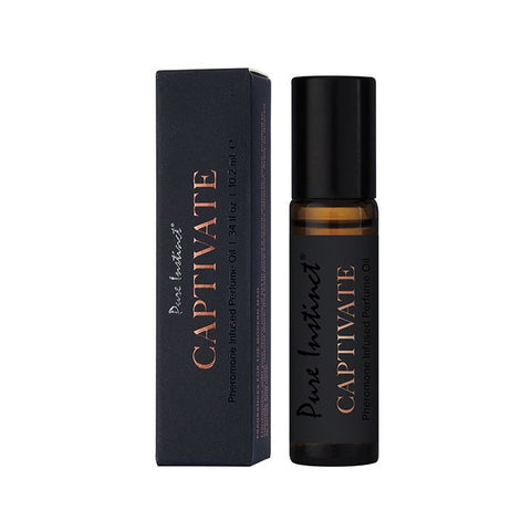 Captivate Pheromone Oil Roll On - 10.2 ml | Pure Instinct Men