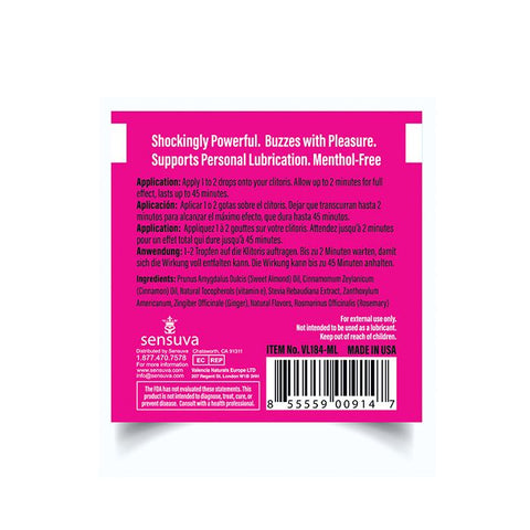 ON Natural Arousal Oil  - Ampoule Packet | ON