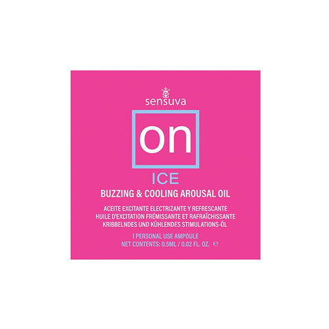 ON Ice Arousal Oil - Single Use Ampoule Packet | ON