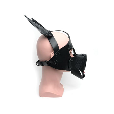 665 Playful Pup Hood - Black