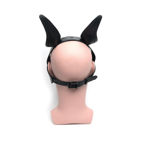 665 Playful Pup Hood - Black