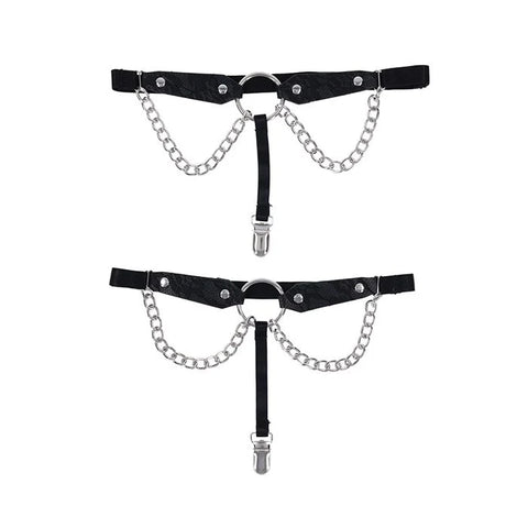 Chain Lace Garters | Sex & Mischief