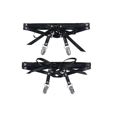 Laced Up Garters | Sex & Mischief