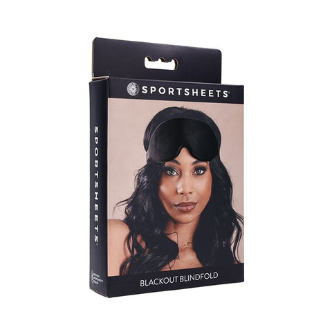 Sportsheets Blackout Memory Foam Blindfold