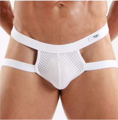 Temptation Microfiber Jock White