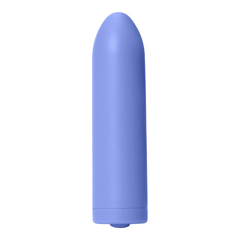 Blue bullet vibe on a white background