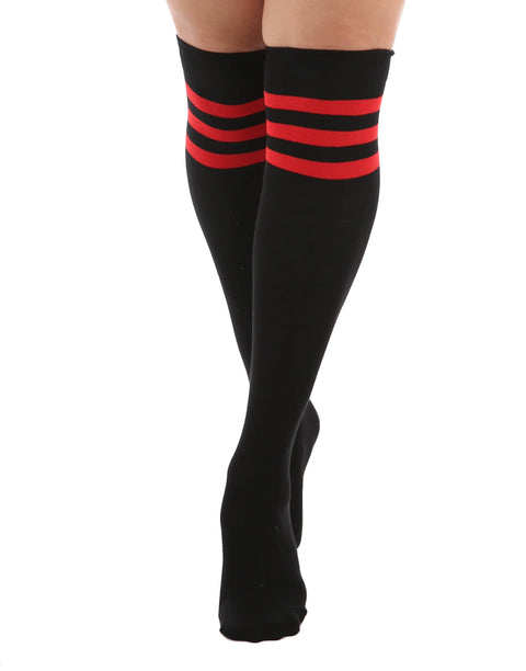 Referee Over The Knee Socks