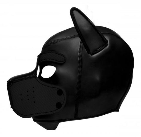 Neoprene Pup Hood | Black