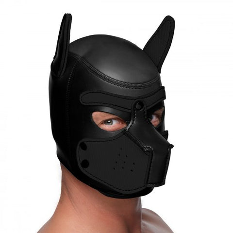 Neoprene Pup Hood | Black