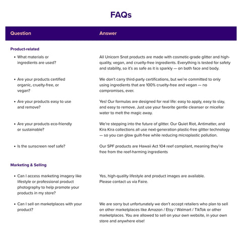 ANTIMATTER GLITTER - Laser Yellow/Orange | Unicorn Snot