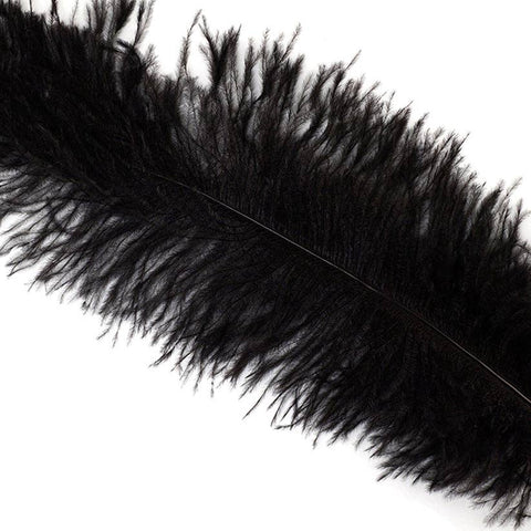 Ostrich Feathers - Black