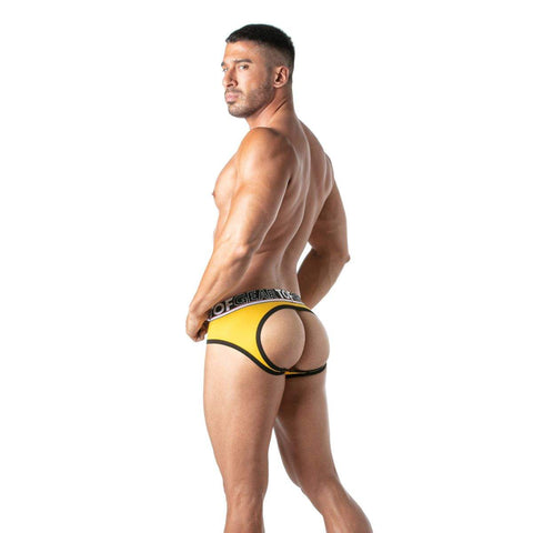 CHAMPION BACKLESS BRIEF YELLOW | TOF