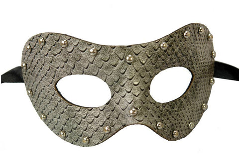 Snakegray Studded Classic Masquerade Mask