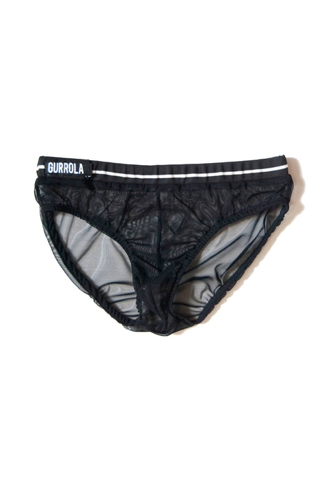 Mesh Brief - Black | Elias Gurrola
