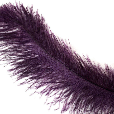 Ostrich Feathers - Plum