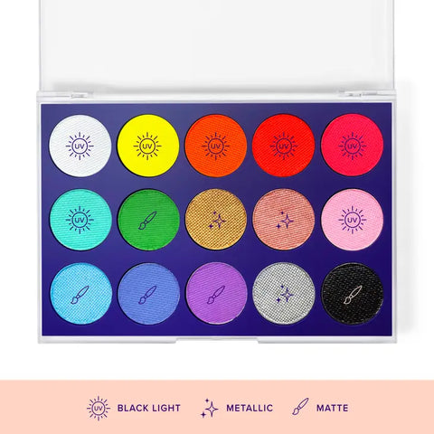 Daypaint -  15 Color Body Paint Glow Palette | Unicorn Snot