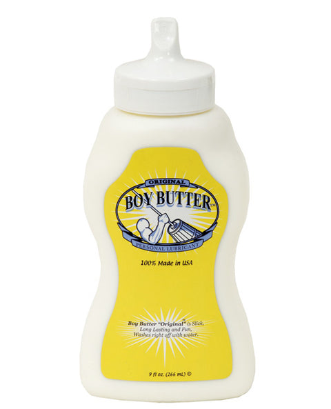 Boy Butter Churn Style Squeeze Bottle
