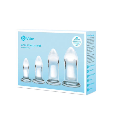 Glass Anal Dilators Set | B-vibe