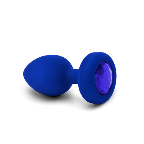 Vibrating Jewel Plug Blue Sapphire | b-Vibe