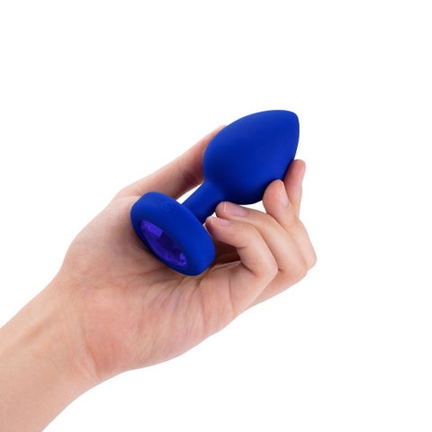 Vibrating Jewel Plug Blue Sapphire | b-Vibe