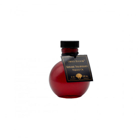 Kissable Oil - Strawberry (4oz.) | Olivia's Boudoir