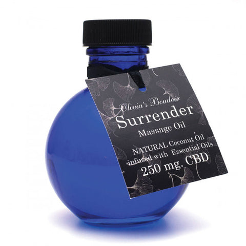 Surrender - 250mg CBD Massage Oil (4oz.) | Olivia's Boudoir