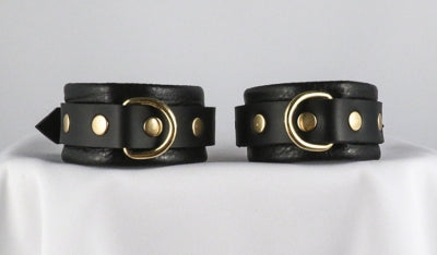 Black Panther Wrist Cuffs | Aslan Leather