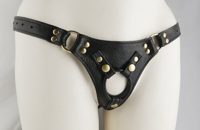 Black Panther Minx Harness | Aslan Leather