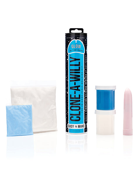 Clone-A-Willy Kit: Vibrating Glow in the Dark