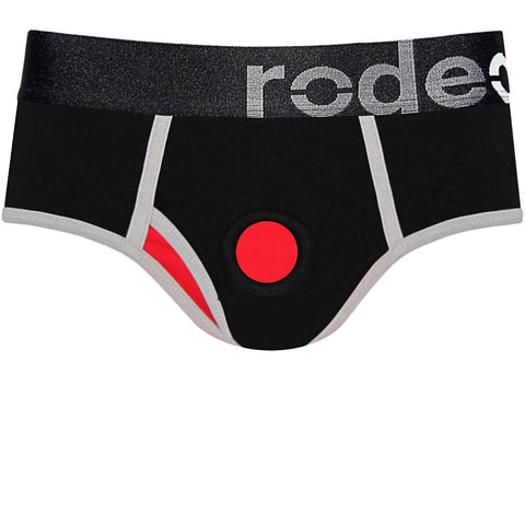 Classic Black & Red Brief Harness | RodeoH