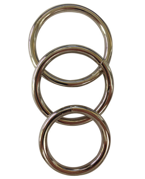 Metal O-Ring Set of 3