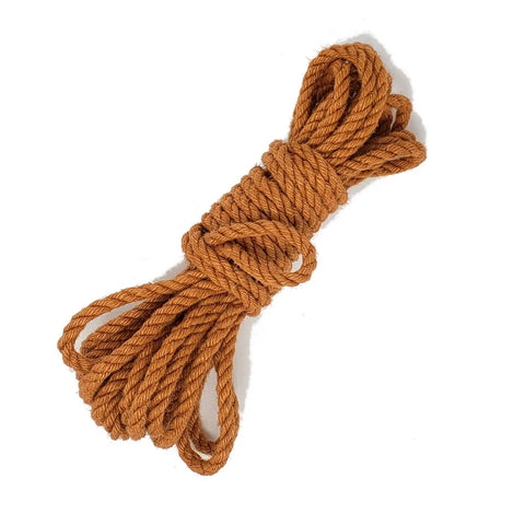 Jute Rope Orange 26 ft.