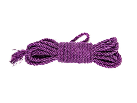 Jute Rope Purple 26 ft.