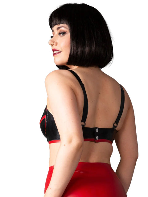 Bordello Latex Bra in Black | Honour Latex