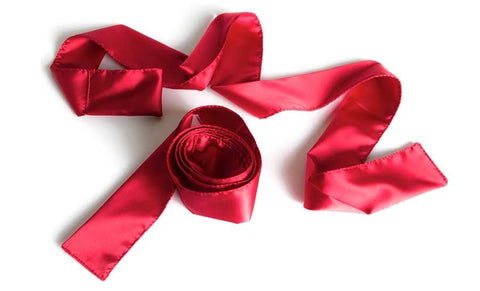 Silky Red Tie-Ups | Liberator